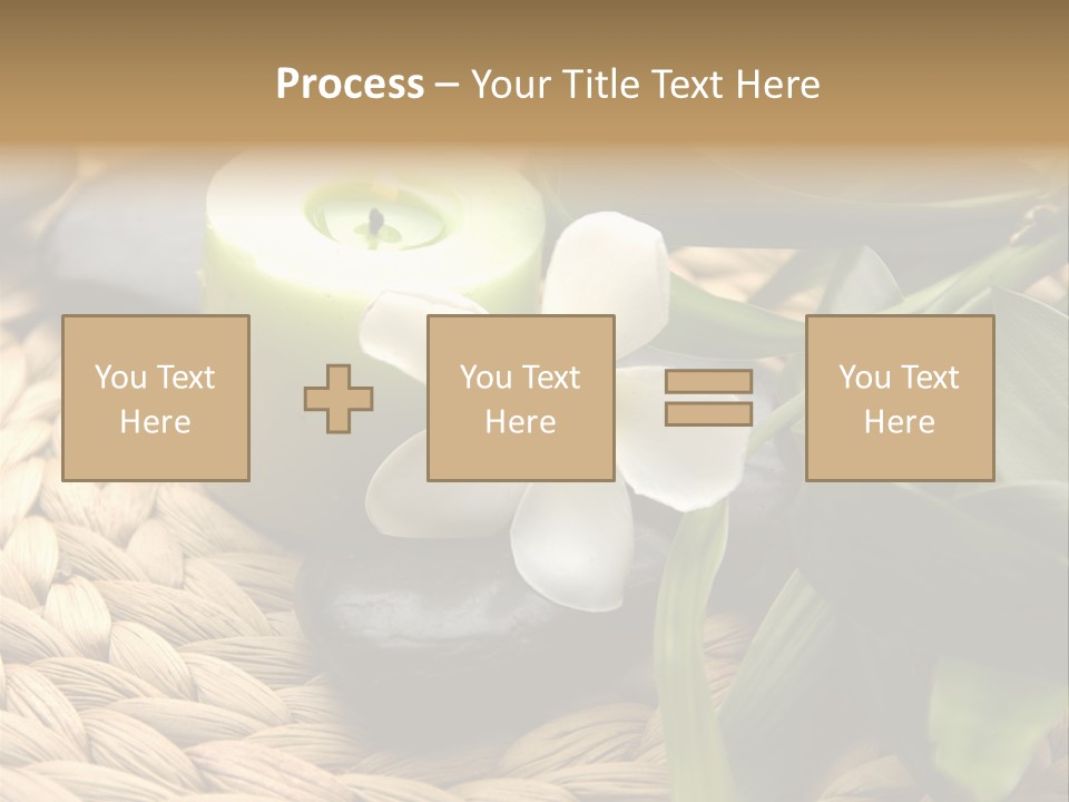 Natural Wicker Leaf PowerPoint Template