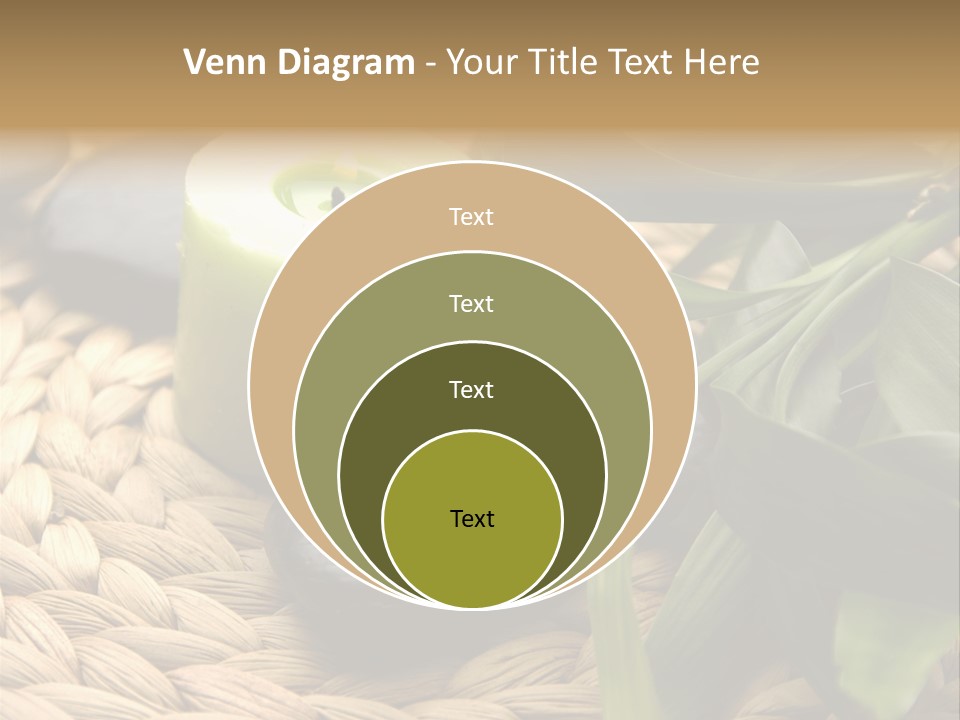 Natural Wicker Leaf PowerPoint Template