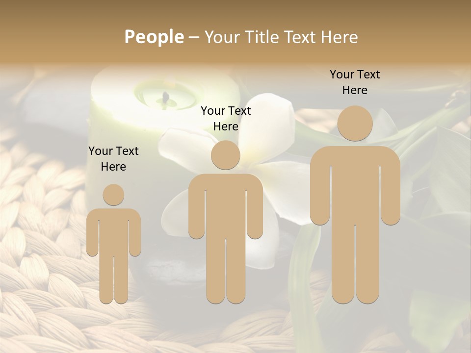 Natural Wicker Leaf PowerPoint Template