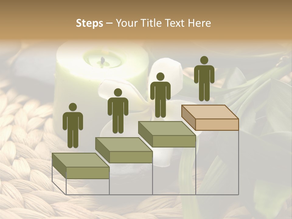 Natural Wicker Leaf PowerPoint Template