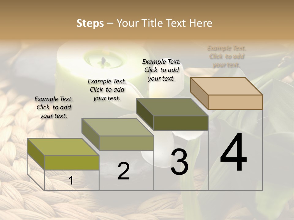 Natural Wicker Leaf PowerPoint Template