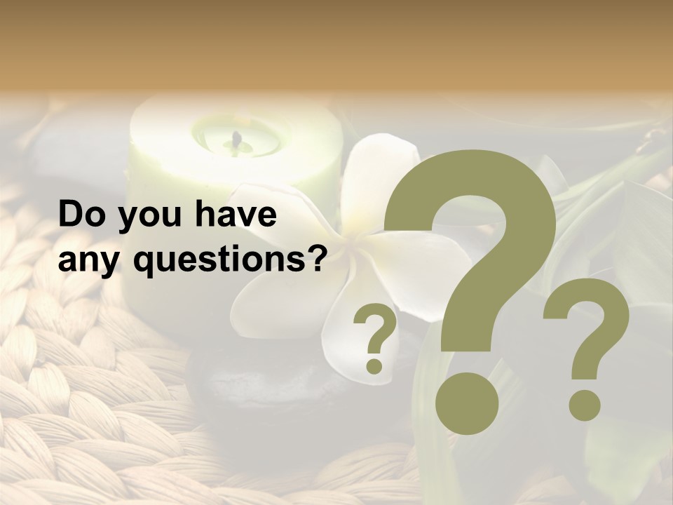 Natural Wicker Leaf PowerPoint Template