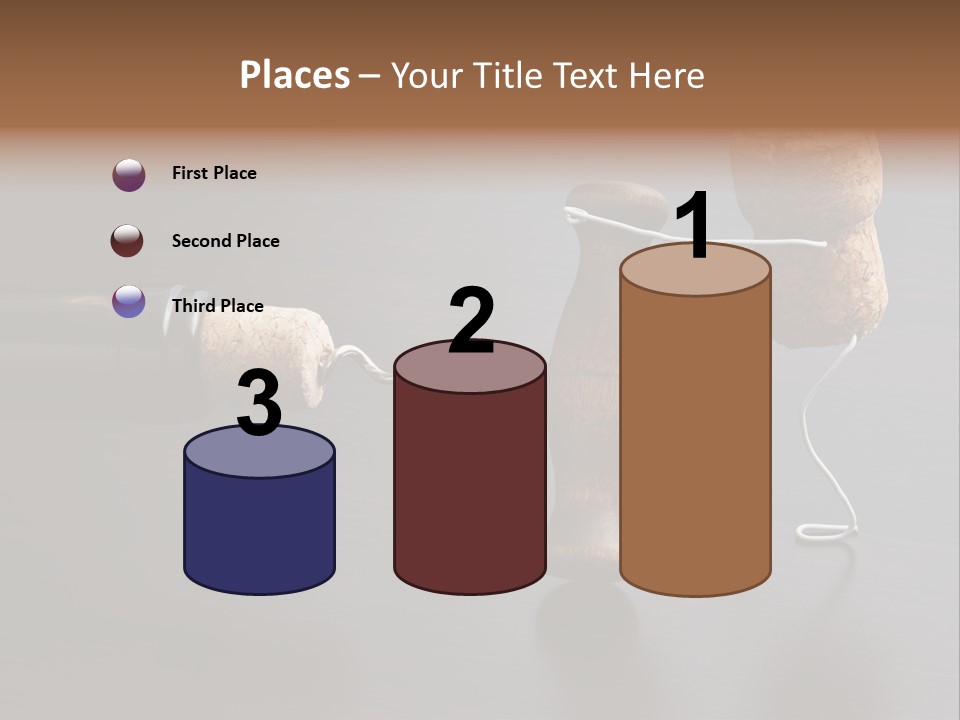 Men Open Desk PowerPoint Template