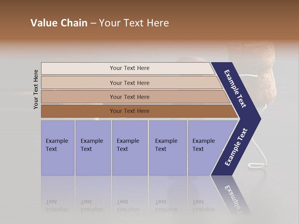 Men Open Desk PowerPoint Template