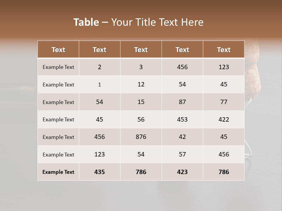 Men Open Desk PowerPoint Template