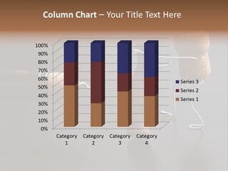 Men Open Desk PowerPoint Template