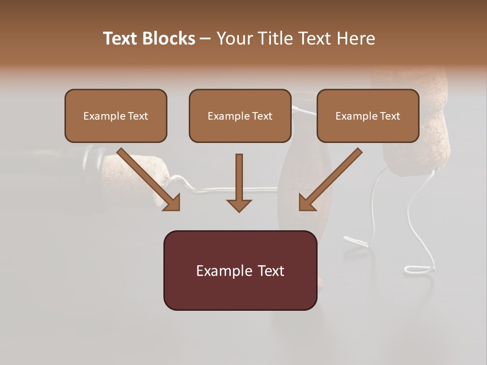 Men Open Desk PowerPoint Template