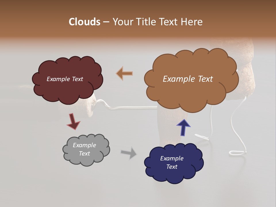 Men Open Desk PowerPoint Template