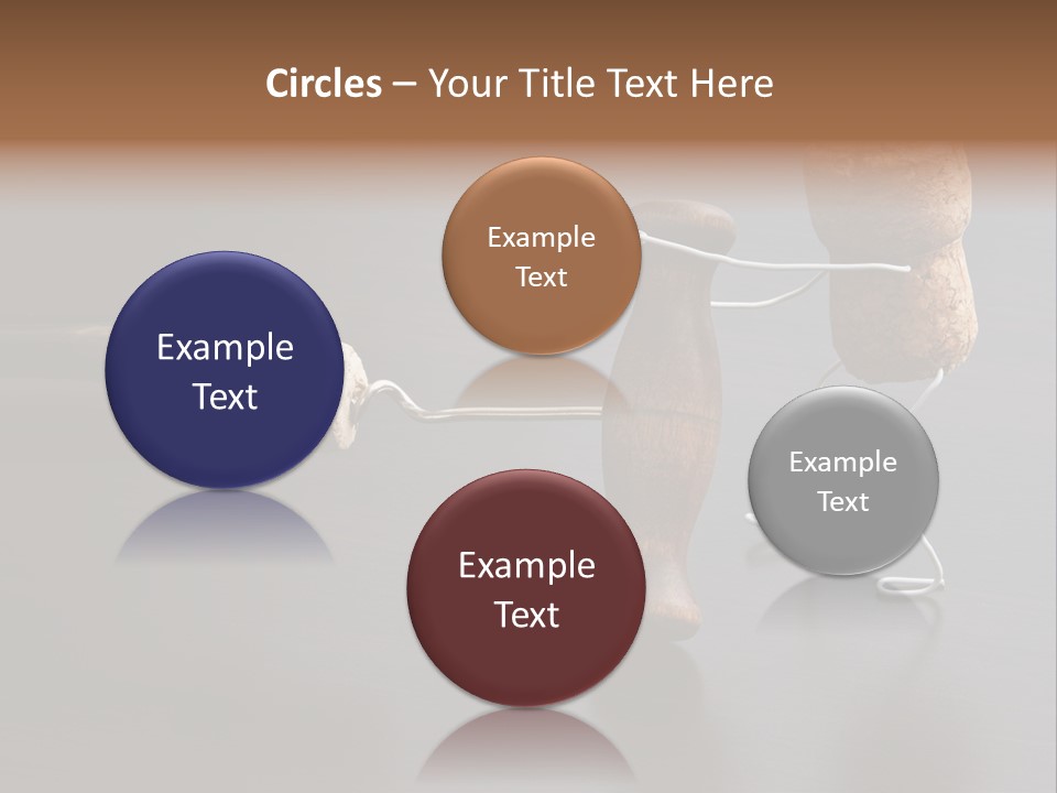 Men Open Desk PowerPoint Template