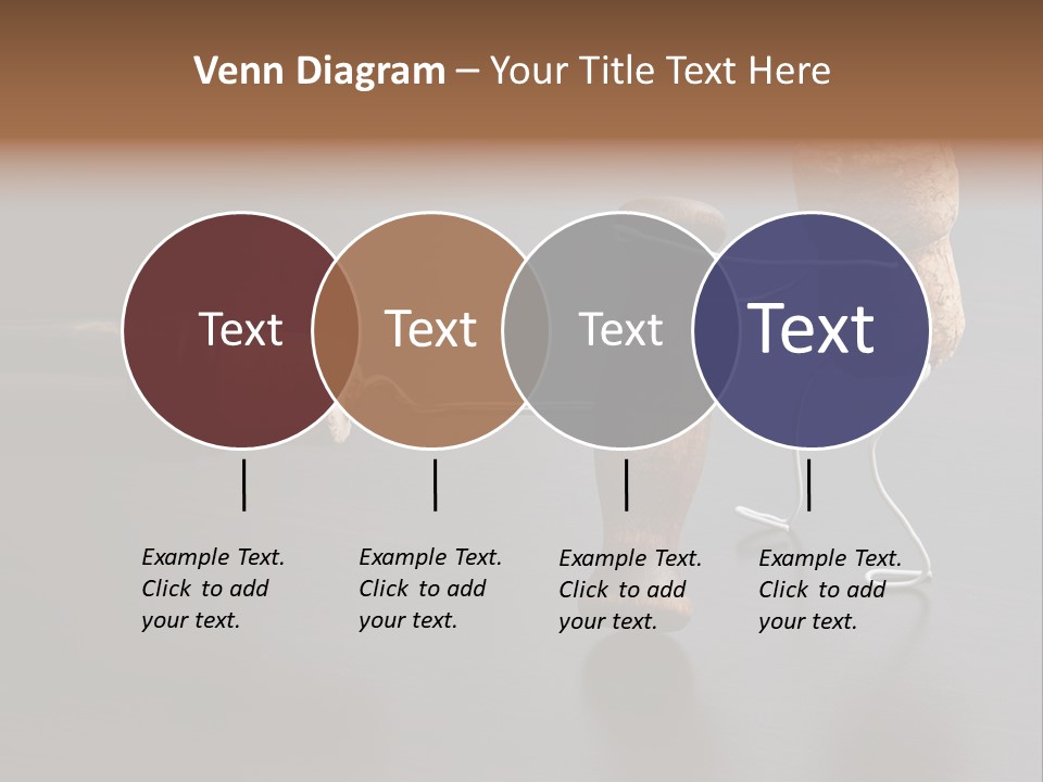 Men Open Desk PowerPoint Template