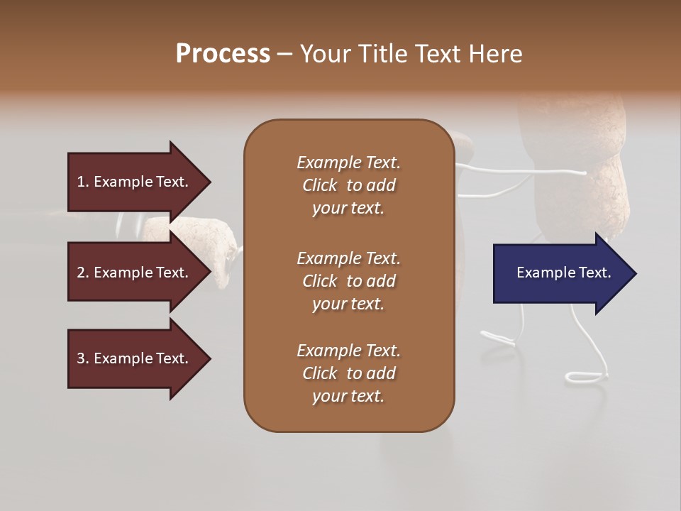 Men Open Desk PowerPoint Template