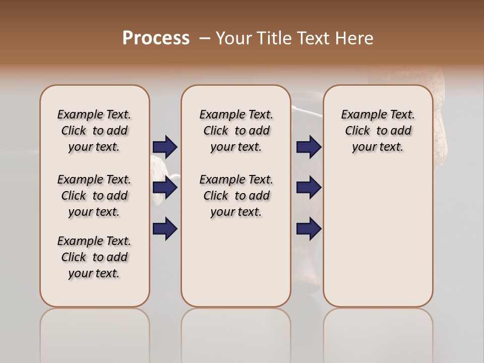 Men Open Desk PowerPoint Template