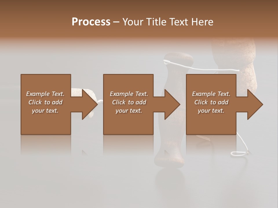 Men Open Desk PowerPoint Template
