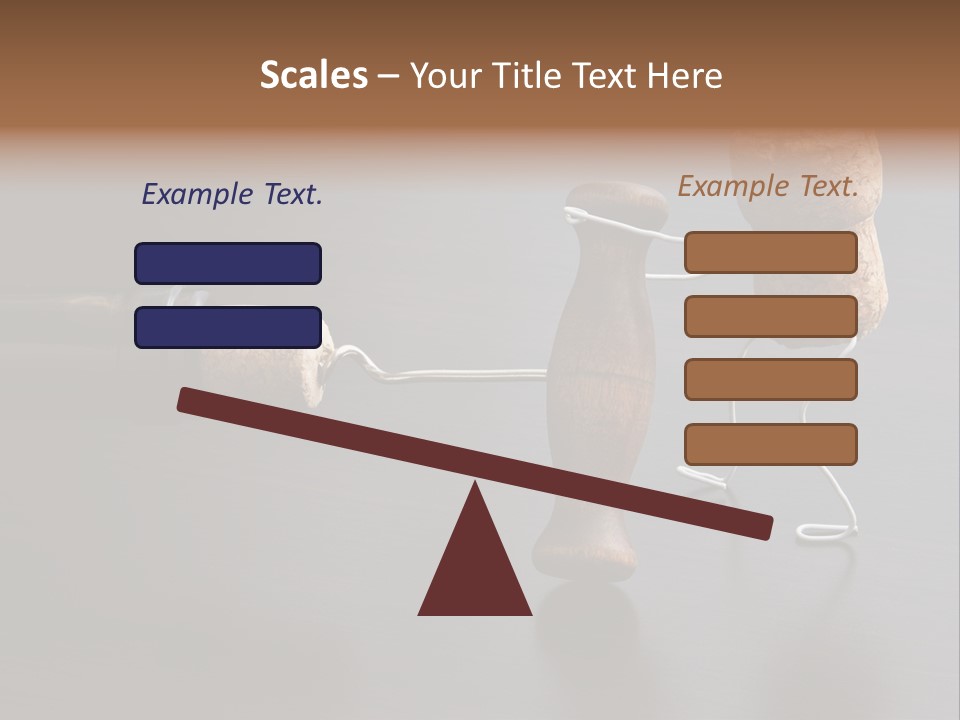 Men Open Desk PowerPoint Template