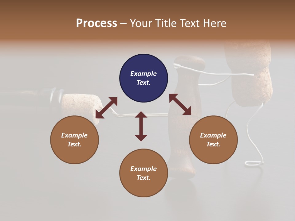 Men Open Desk PowerPoint Template