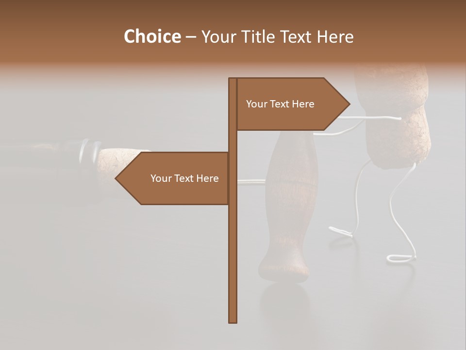 Men Open Desk PowerPoint Template
