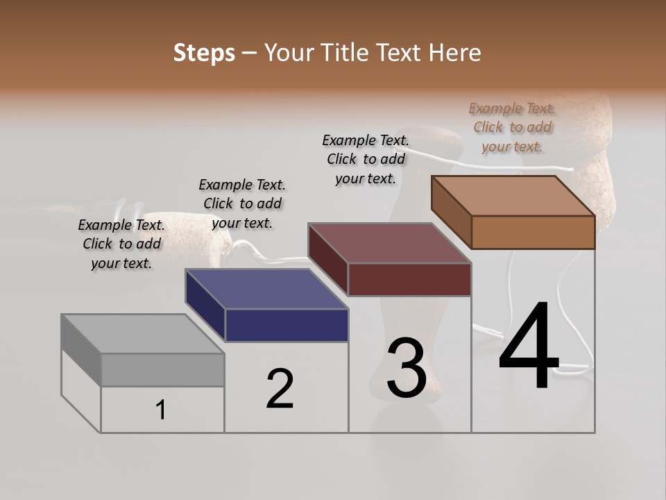 Men Open Desk PowerPoint Template