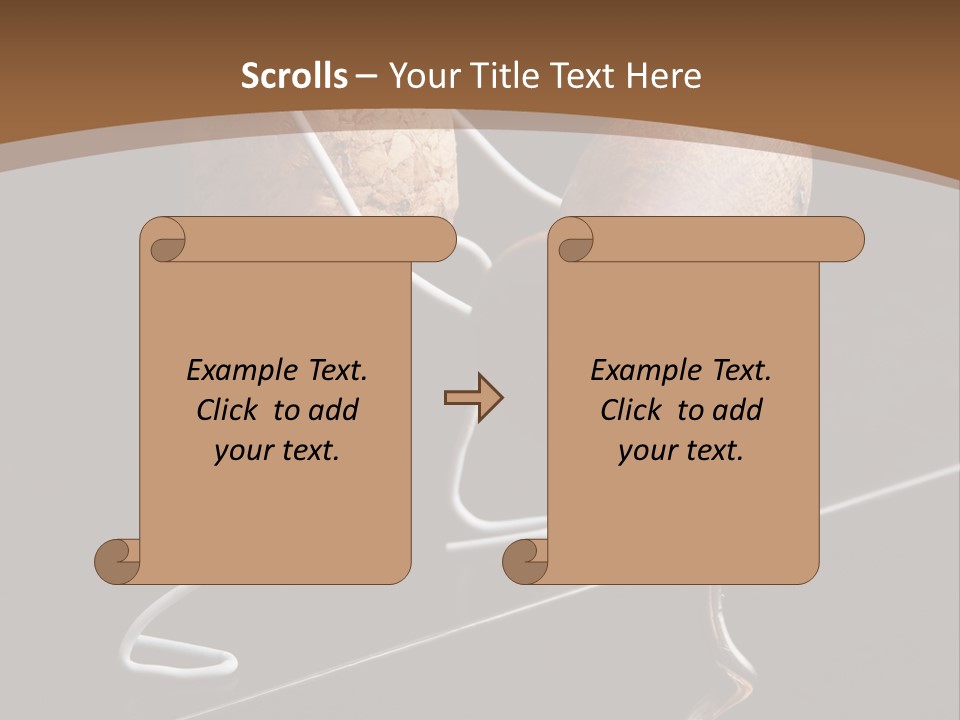Scene Men Holiday PowerPoint Template