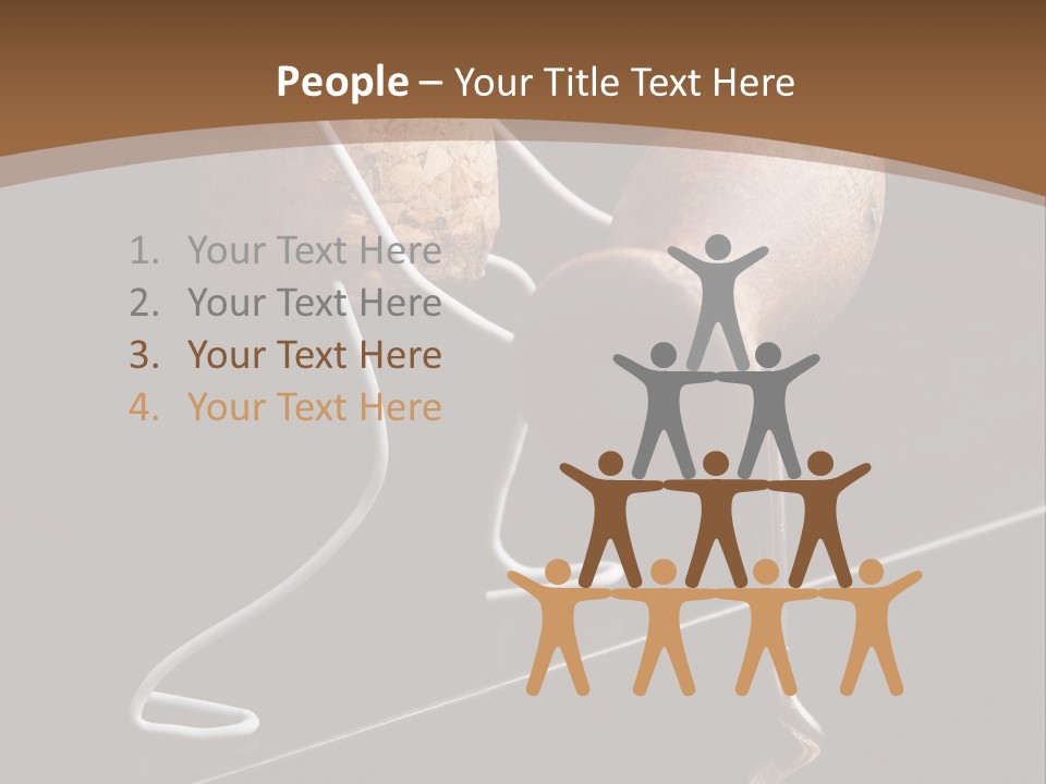 Scene Men Holiday PowerPoint Template