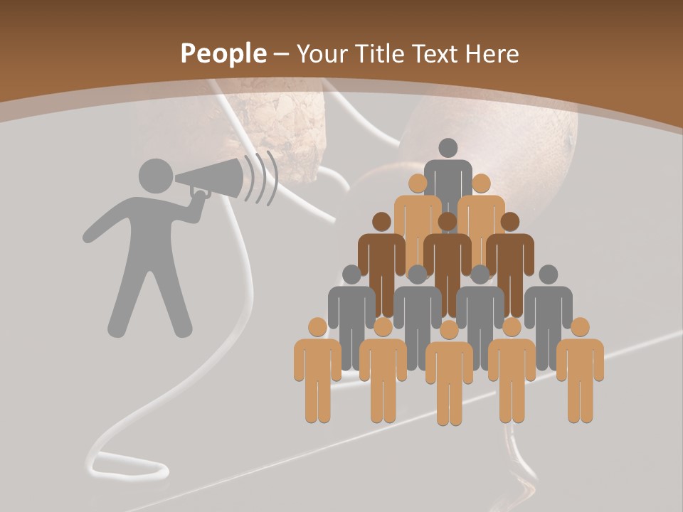 Scene Men Holiday PowerPoint Template