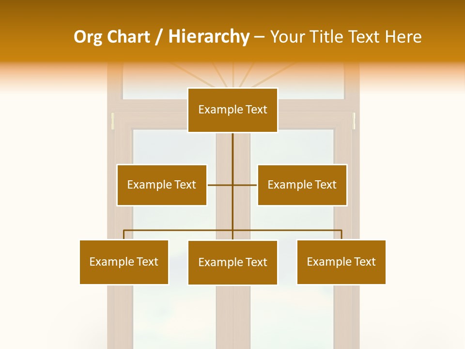 Double Golden Plastic PowerPoint Template
