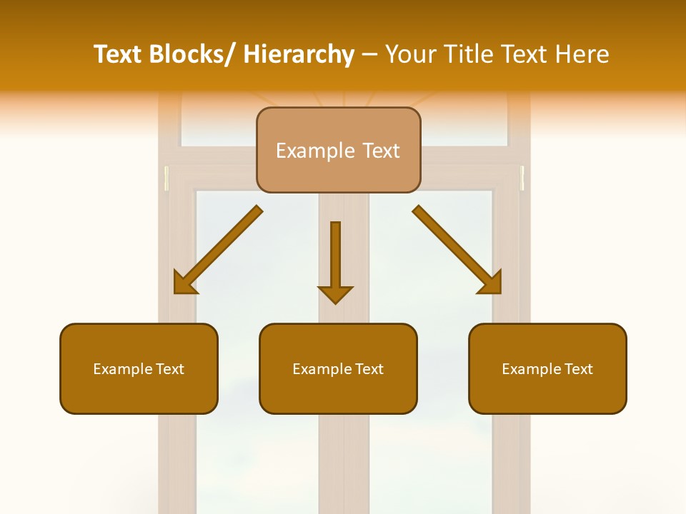 Double Golden Plastic PowerPoint Template