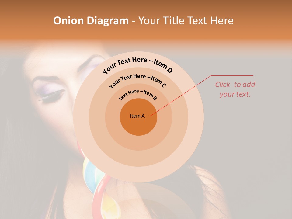 Long Pinup Shadows PowerPoint Template