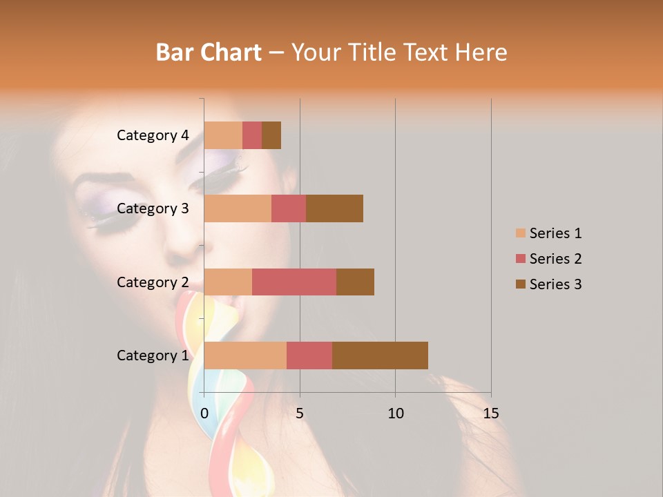 Long Pinup Shadows PowerPoint Template