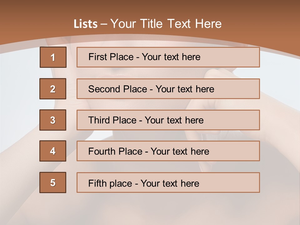 Lifestyle Water Sun PowerPoint Template