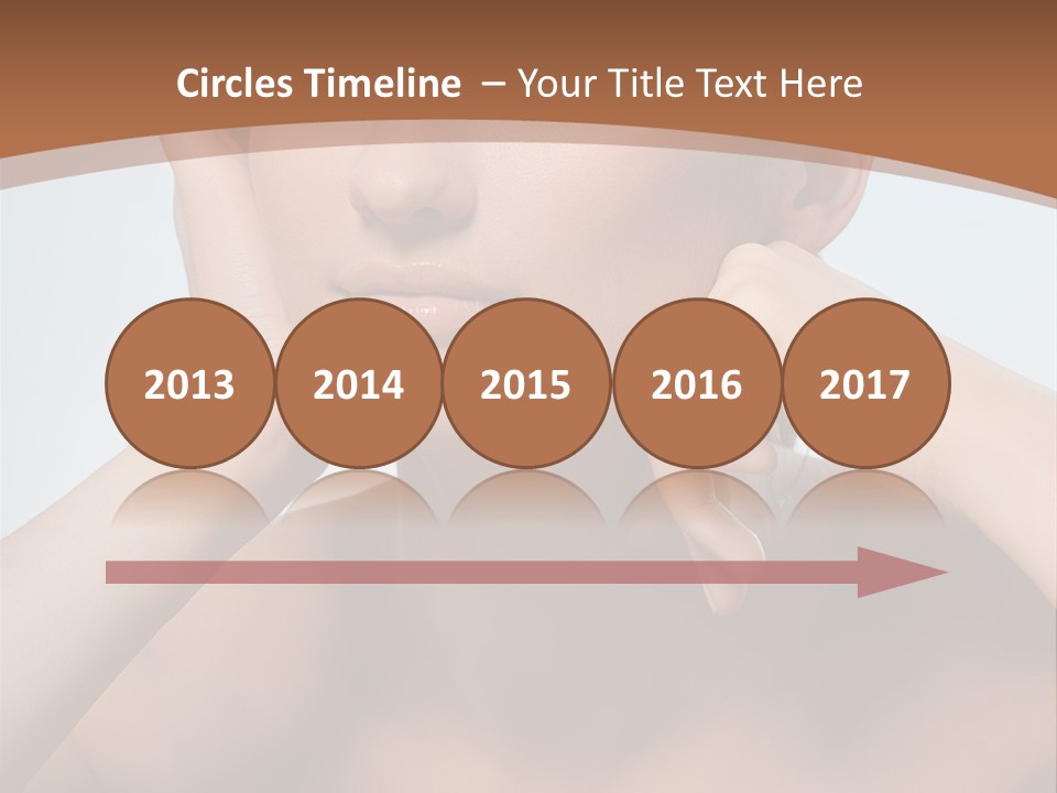 Lifestyle Water Sun PowerPoint Template