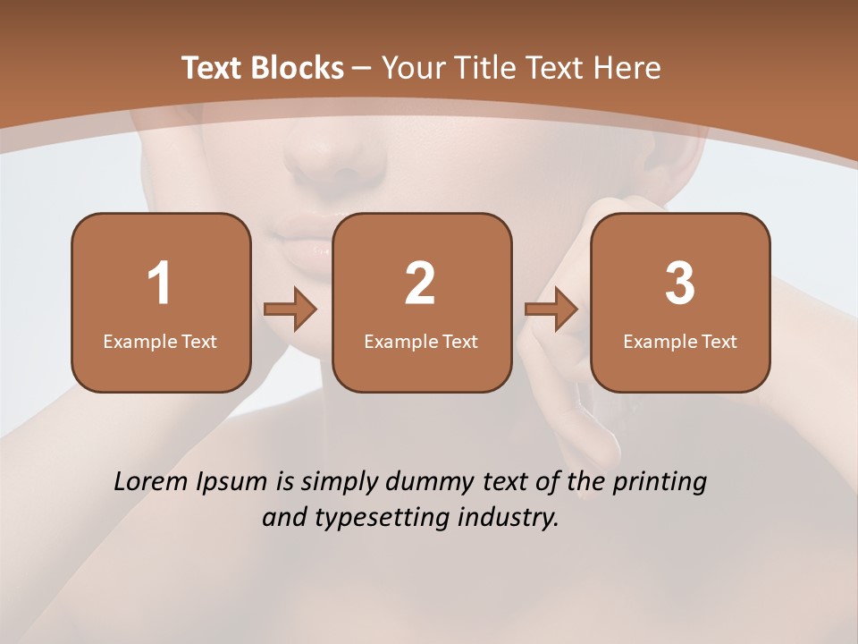 Lifestyle Water Sun PowerPoint Template