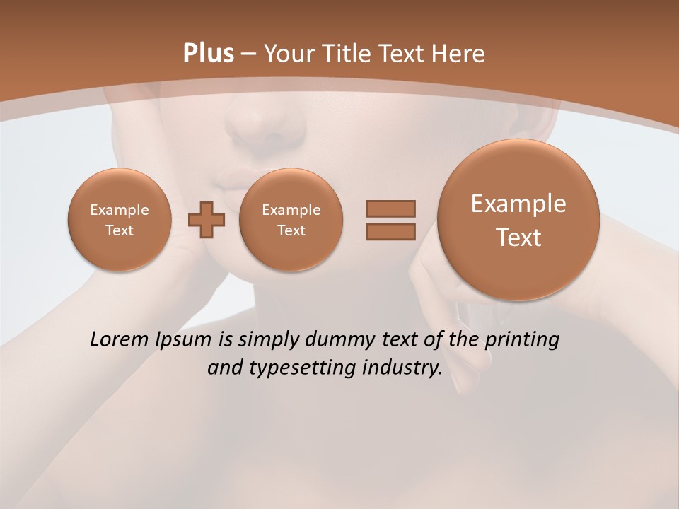 Lifestyle Water Sun PowerPoint Template