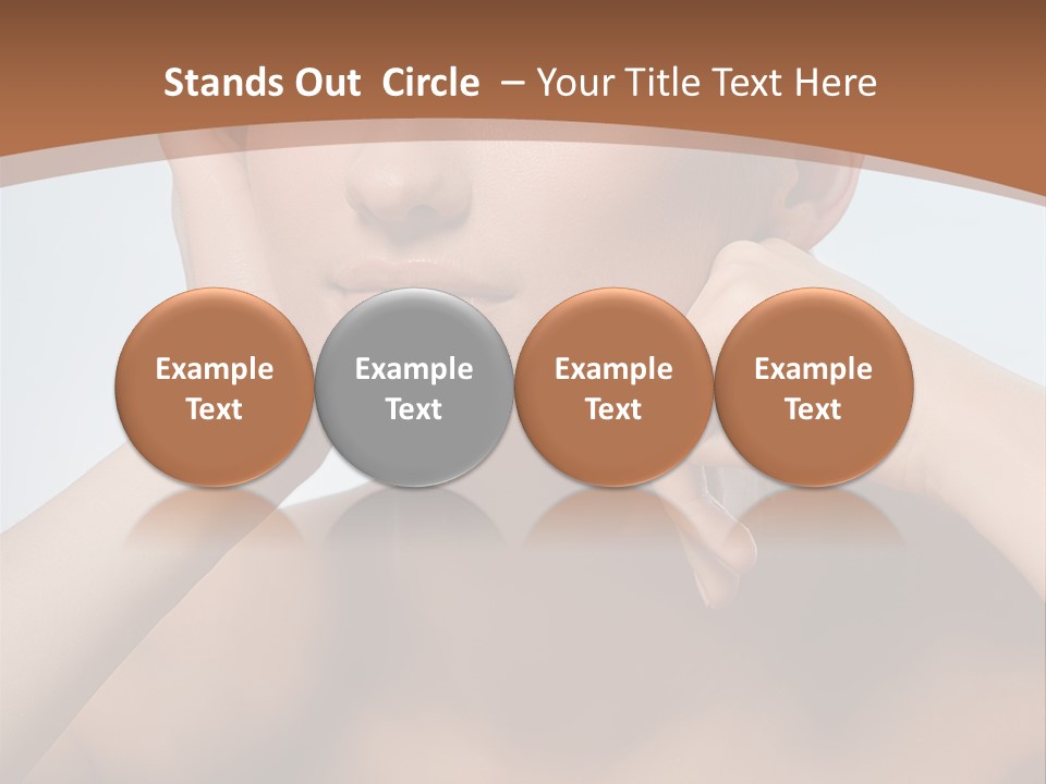 Lifestyle Water Sun PowerPoint Template