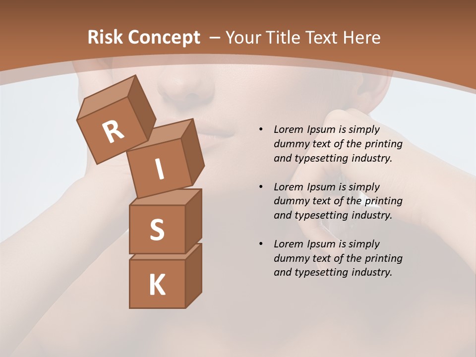 Lifestyle Water Sun PowerPoint Template