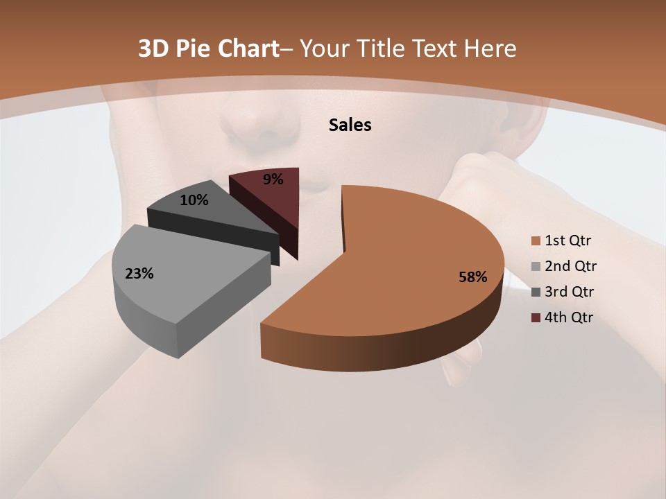 Lifestyle Water Sun PowerPoint Template