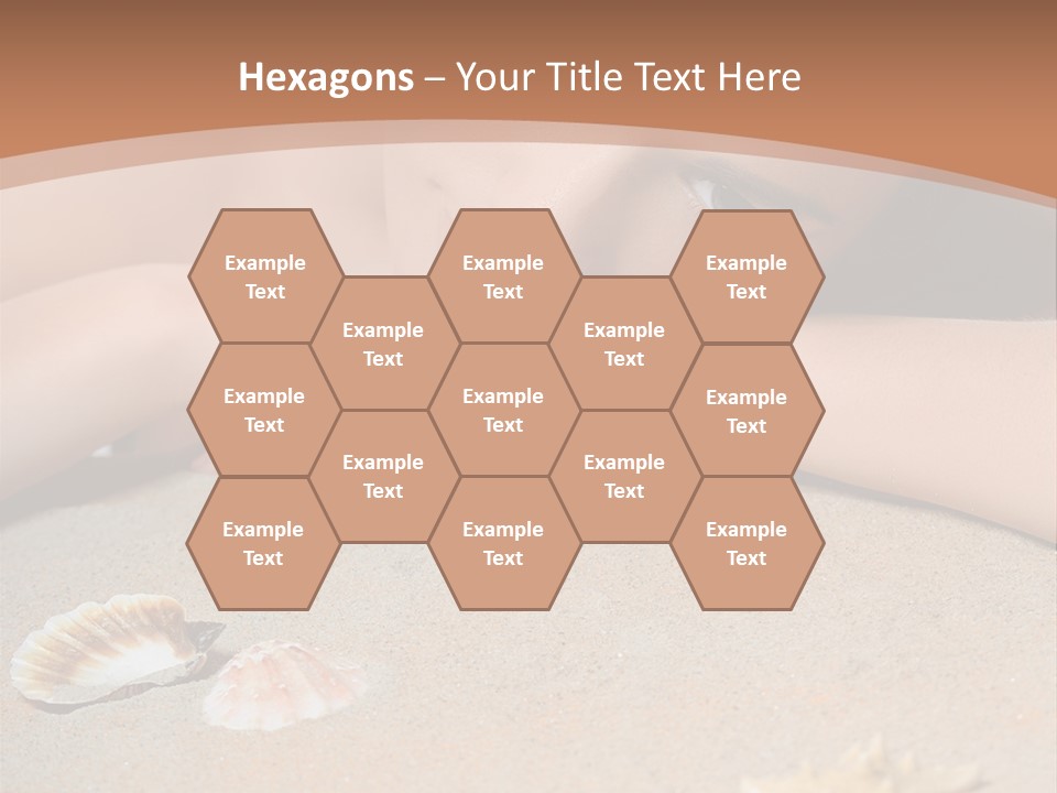 Peaceful Relax Beach PowerPoint Template