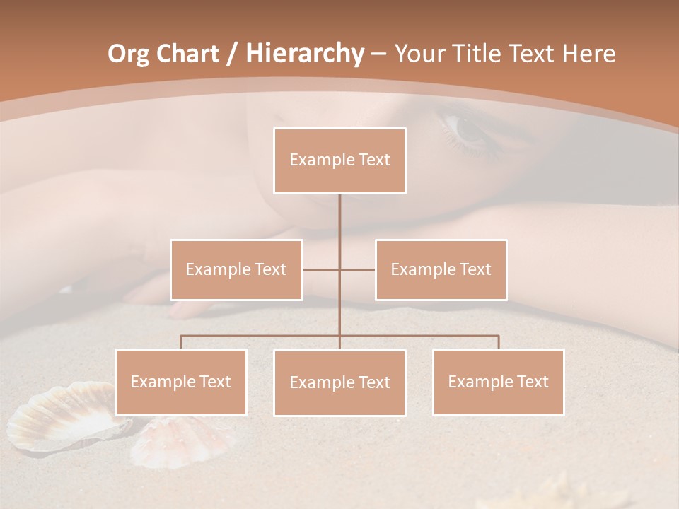 Peaceful Relax Beach PowerPoint Template