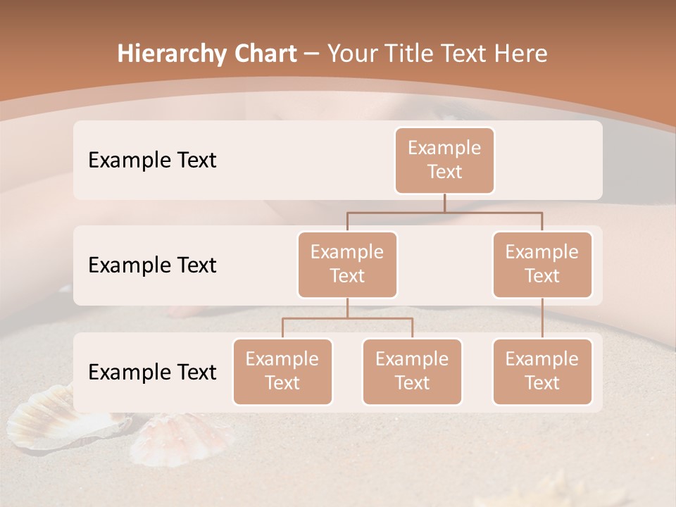 Peaceful Relax Beach PowerPoint Template