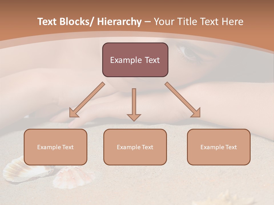 Peaceful Relax Beach PowerPoint Template