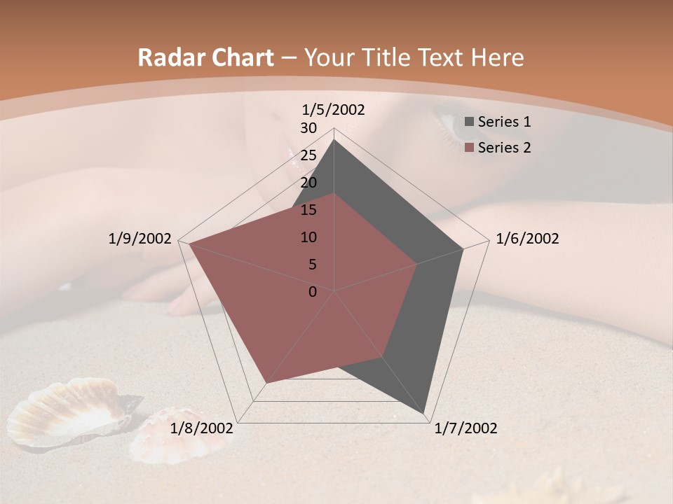 Peaceful Relax Beach PowerPoint Template
