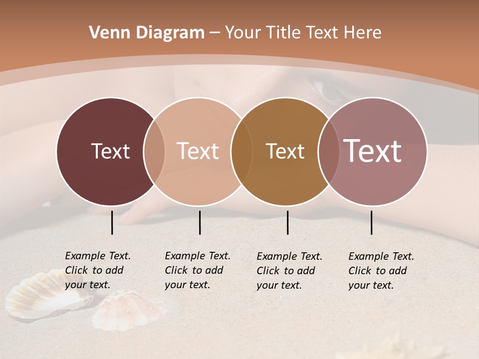 Peaceful Relax Beach PowerPoint Template