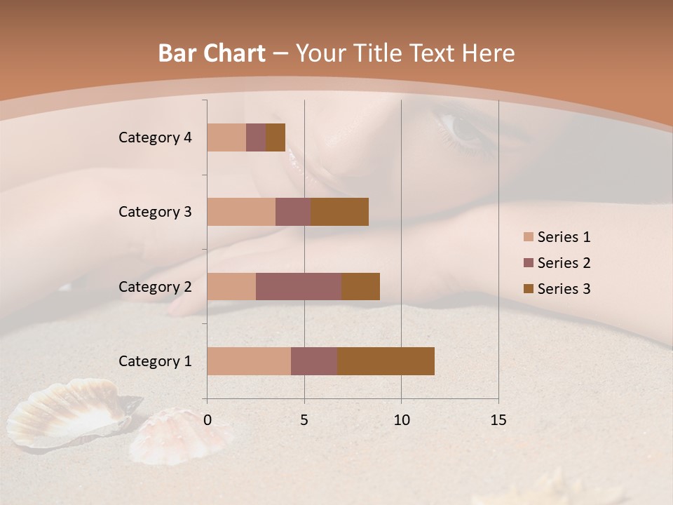Peaceful Relax Beach PowerPoint Template