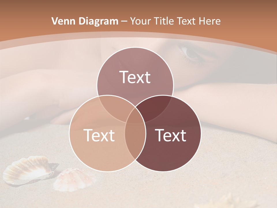 Peaceful Relax Beach PowerPoint Template