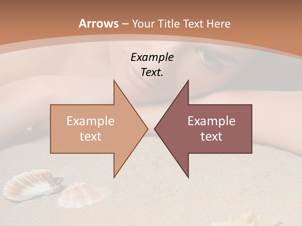 Peaceful Relax Beach PowerPoint Template