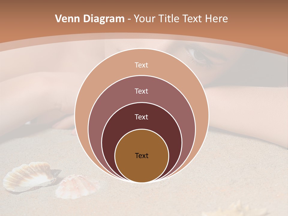 Peaceful Relax Beach PowerPoint Template
