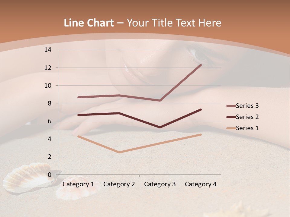 Peaceful Relax Beach PowerPoint Template
