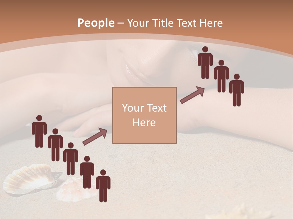 Peaceful Relax Beach PowerPoint Template