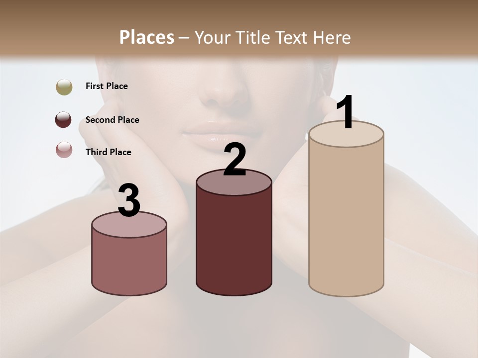 Summertime Bikini Happy PowerPoint Template