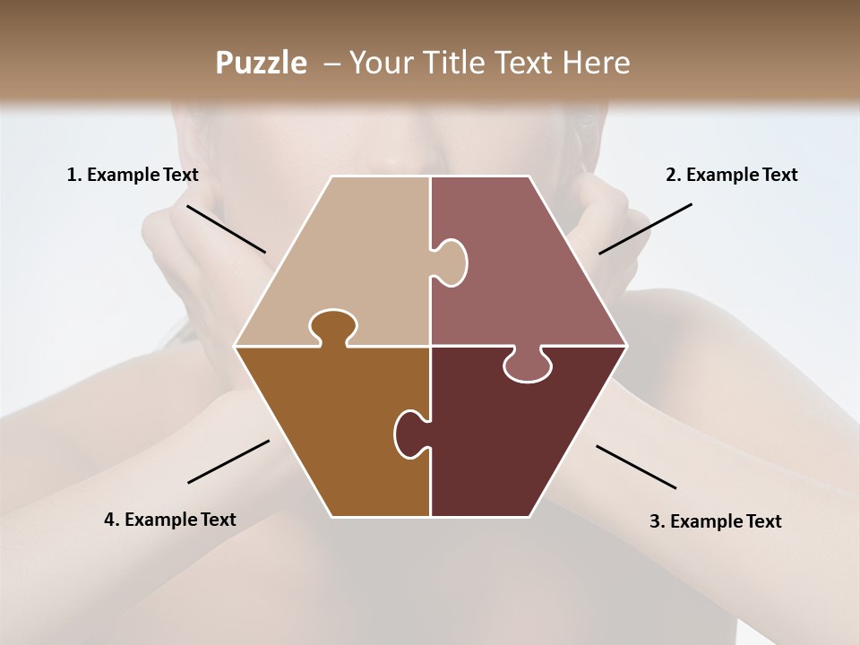 Summertime Bikini Happy PowerPoint Template