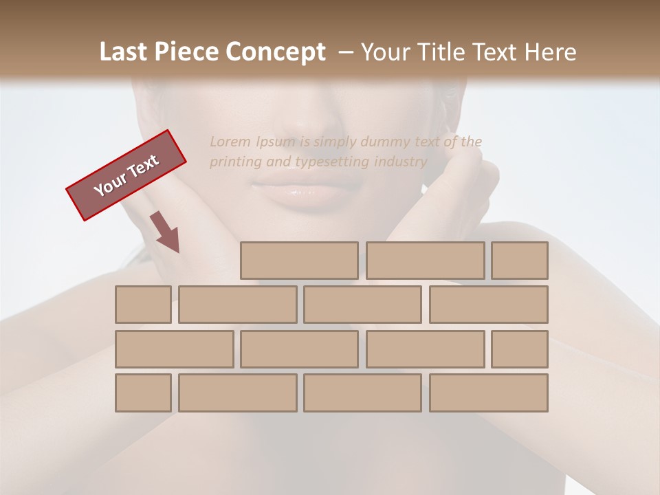 Summertime Bikini Happy PowerPoint Template